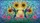 Iridescent Hummingbirds Floral Stained Glass Golden Sunflowers - Nature Lover Gift Car Sunshade - 7
