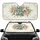 Abundant Botanical Floral Peach Pink Teal Hand Lettering Custom Text - Car Decor Gift Car Sunshade - 1