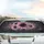 Pink Sunflowers Black Butterflies Delicate Florets - Car Interior Accent Gift Car Sunshade - 5