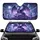 Sapphire Crystal Dragon Amethyst Geode Night Sky - Fantasy Lover Gift Car Sunshade - 1