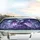 Sapphire Crystal Dragon Amethyst Geode Night Sky - Fantasy Lover Gift Car Sunshade - 5