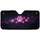 Glowing Pink Paw Prints Cosmic Void - Pet Lover Car Decor Gift Car Sunshade - 3