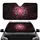 Vortex Musical Notes Red Hearts Calligraphy - Car Decor Gift for Music Lover Car Sunshade - 1