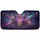 Luminous Butterflies Purple Gold Roses Cosmic Sky Swirling Energy - Fantasy Lover Gift Car Sunshade - 3