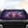 Luminous Butterflies Purple Gold Roses Cosmic Sky Swirling Energy - Fantasy Lover Gift Car Sunshade - 4