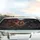 Formidable Spartan Helmet Red Plume Dragons Greek Key Meander Pattern - Epic Fantasy Decor Gift Car Sunshade - 5