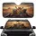 Four Expressive Cats Road Trip Dramatic Desert Sunset Travel Essentials Cat Lover Gift Car Sunshade - 1