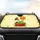 Bee Snail Daisy Watering Can Planter Red Berry - Car Decor Gift for Garden Lover Car Sunshade - 4