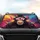 Chimpanzee Portrait Sunglasses Paint Splatter Wildlife Lover Gift Car Sunshade - 4