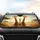 Realistic Three Giraffes African Savanna Expedition - Safari Adventure Gift Car Sunshade - 4