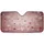 Glowing White Red Hearts Pink Brick Wall Love Celebration Gift Car Sunshade - 3