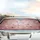 Glowing White Red Hearts Pink Brick Wall Love Celebration Gift Car Sunshade - 5