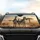 Zebra Family African Savannah Golden Sunset Landscape - Wildlife Lover Gift Car Sunshade - 4