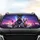 Doberman Sphynx Cat Mirrored Sunglasses Steering Wheel - Car Enthusiast Gift for Pet Owners Car Sunshade - 4