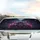 Skulls Glowing Eyes Luminous Butterflies Cosmic Void - Car Decor Gift Car Sunshade - 5