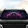 Skulls Glowing Eyes Luminous Butterflies Cosmic Void - Car Decor Gift Car Sunshade - 4