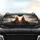 Goggles Chicken American Flag Road Trip - Adventurer Lifestyle Gift Car Sunshade - 4