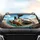 Border Collie French Bulldog Vintage Convertible - Dog Lover Travel Gift Car Sunshade - 4
