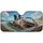 Border Collie French Bulldog Vintage Convertible - Dog Lover Travel Gift Car Sunshade - 3