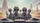 Five Grey Aliens Driving Cosmic Desert Adventure - Futuristic Sci-Fi Fan Gift Car Sunshade - 7