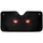 Intensely Glowing Menacing Predatory Eyes Slit Pupils - Unique Dark Fantasy Vehicle Decor Car Sunshade - 3