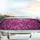 Sparkling Holographic Glitter Flakes - Iridescent Magenta Fuchsia Car Interior Decor Car Sunshade - 5