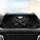 Cracked Skull Devil Horns Rock N Roll - Heavy Metal Fan Gift Car Sunshade - 4