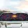 Vibrant Fluid Droplets Petals Swirls Burst Black Background - Car Decor Gift Car Sunshade - 5