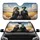 Praying Mantis Poodle Sunglasses Formal Golden Field - Road Trip Animal Lover Gift Car Sunshade - 1