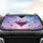 Amethyst Crystal Cloud Geodes Radiant Starbursts Cosmic Sky Car Sunshade - 4