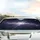 Be The Light Script Glowing Rays Cosmic Starry Sky - Self-Care Gift Car Sunshade - 5