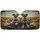 Miniature Schnauzers Driving Puppies Countryside Road Trip Adventure Gift for Dog Lovers Car Sunshade - 3