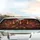 Grinning Bone Skulls Fiery Hellscape - Gothic Macabre Gift for Car Driver Car Sunshade - 5