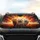 Three Shocked Cats Shattered Glass - Auto Interior Decor Car Sunshade - 4