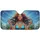 Woman Tropical Flowers Hibiscus Plumeria Bikini Necklace - Summer Travel Essentials Car Sunshade - 3
