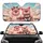 Plump Pigs Steering Wheel Road Trip - Travel Essentials Gift for Pig Lovers Car Sunshade - 1