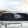 Black White Long-Haired Cats Golden Eyes Noses Touching - Feline Lover Auto Accessory Car Sunshade - 5