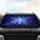 Blue Purple Butterflies Cosmic Nebulae Car Decor Gift for Butterfly Lover Car Sunshade - 4