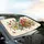 Garden Butterflies Blooming Flowers Botanical - Nature Lover Gift Car Sunshade - 6