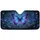 Bioluminescent Butterfly Sapphire Amethyst Wings Glowing Wildflowers - Moonlit Garden Gift Car Sunshade - 3