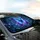 Bioluminescent Butterfly Sapphire Amethyst Wings Glowing Wildflowers - Moonlit Garden Gift Car Sunshade - 6