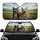 Friendly Pitbull Dogs Winding Road - Adventure Lover Gift Car Sunshade - 1