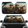 Cowboy Cats Driving Muscle Car Desert - Adventure Lover Road Trip Gift Car Sunshade - 1