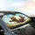 Tabby Cats Celebration Adventure - Cat Lover Travel Gift Car Sunshade - 6