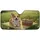 Pembroke Corgi Picnic Field Daisy Scene - Dog Lover Summer Travel Gift Car Sunshade - 3
