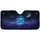 Bioluminescent Mushroom Forest Crescent Moon Starry Night - Fantasy Lover Gift Car Sunshade - 3