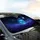 Bioluminescent Mushroom Forest Crescent Moon Starry Night - Fantasy Lover Gift Car Sunshade - 6