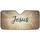 Jesus Divine Light Celestial Clouds - Christian Faith Inspiration Gift Car Sunshade - 3