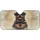 Majestic Smiling Rottweiler Heart Paws Golden Light Clouds - Dog Lover Gift Car Sunshade - 3