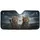 Shocked Tabby Cats Golf Ball Shattering Glass - Car Accessory Gift for Cat Lover Car Sunshade - 3
